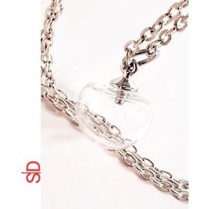 Handblown Glass Pendant Necklace